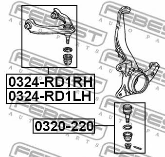 Купить Febest 0324RD1RH – отличная цена на EXIST.UA!