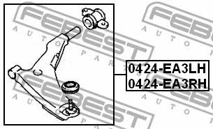 Febest Рычаг подвески передний левый – цена 4638 UAH