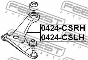 Купить Febest 0424CSRH – отличная цена на EXIST.UA!