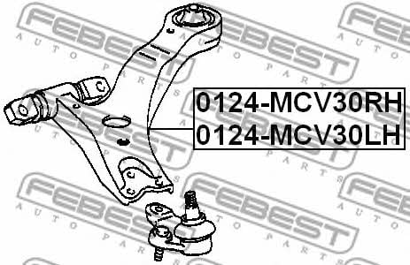 Купить Febest 0124MCV30RH – отличная цена на EXIST.UA!