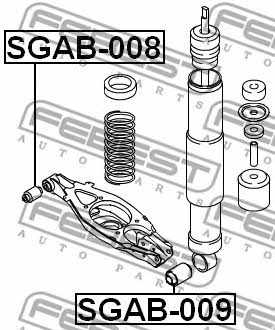 Купити Febest SGAB-009 за низькою ціною в Україні!