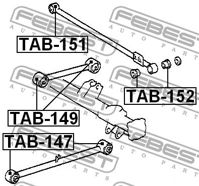 Купить Febest TAB-149 по низкой цене в Украине!