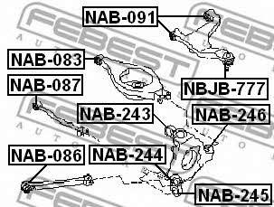 Купить Febest NAB-091 по низкой цене в Украине!