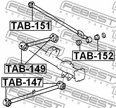 Купить Febest TAB-147 по низкой цене в Украине!