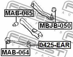 Купити Febest MAB065 – суперціна на EXIST.UA!
