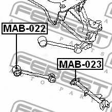 Купить Febest MAB-023 по низкой цене в Украине!