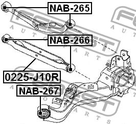 Купити Febest NAB-265 за низькою ціною в Україні!