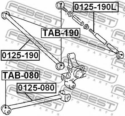 Купить Febest TAB-190 по низкой цене в Украине!