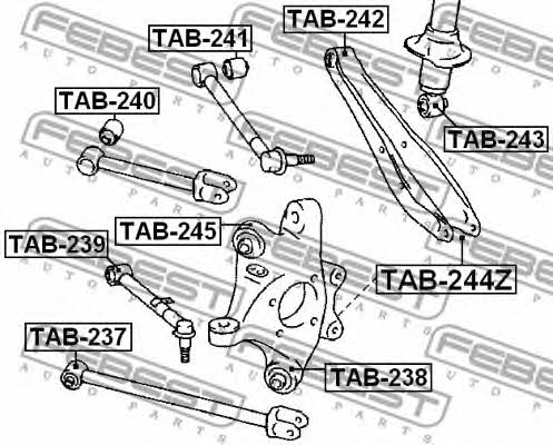 Купить Febest TAB-239 по низкой цене в Украине!