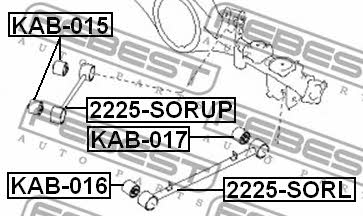 Купить Febest KAB-016 по низкой цене в Украине!