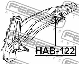 Купить Febest HAB-122 по низкой цене в Украине!