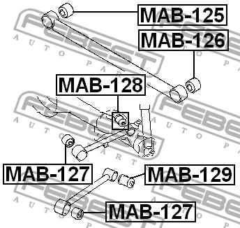 Купить Febest MAB-129 по низкой цене в Украине!