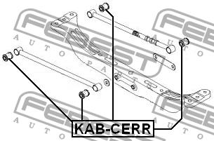 Купить Febest KABCERR – отличная цена на EXIST.UA!
