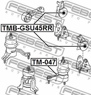 Купити Febest TMBGSU45RR – суперціна на EXIST.UA!