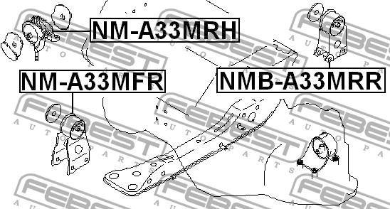 Купить Febest NMB-A33MRR по низкой цене в Украине!