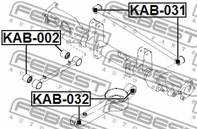 Купить Febest KAB-031 по низкой цене в Украине!