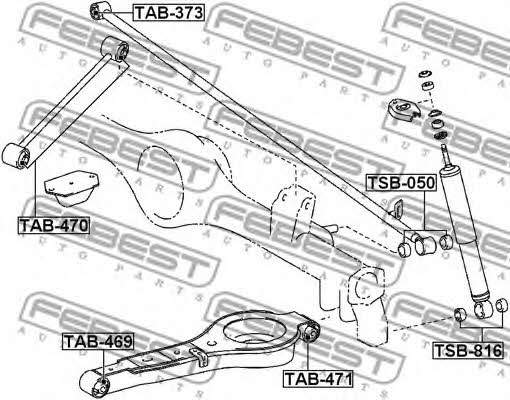 Купить Febest TAB-373 по низкой цене в Украине!