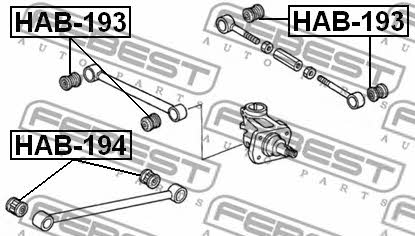 Купить Febest HAB-193 по низкой цене в Украине!