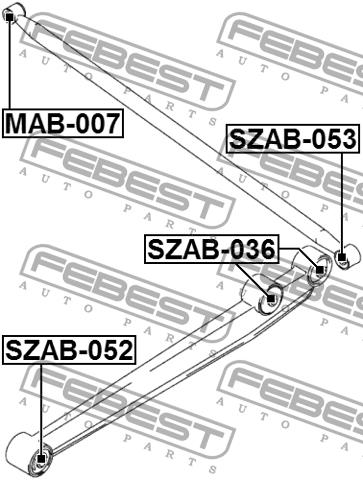 Купить Febest SZAB-053 по низкой цене в Украине!