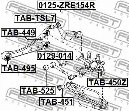Купить Febest TAB-525 по низкой цене в Украине!
