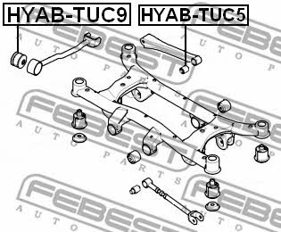 Купить Febest HYABTUC9 – отличная цена на EXIST.UA!