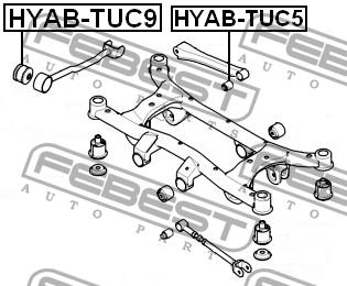 Купить Febest HYAB-TUC9 по низкой цене в Украине!