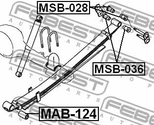 Купить Febest MAB124 – отличная цена на EXIST.UA!