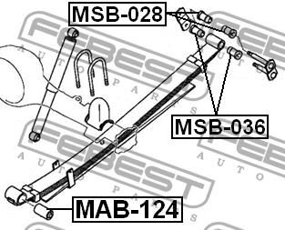 Купить Febest MAB-124 по низкой цене в Украине!