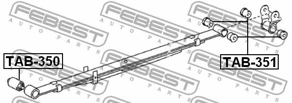 Купити Febest TAB350 – суперціна на EXIST.UA!