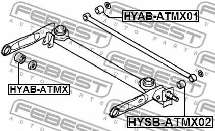 Купить Febest HYAB-ATMX01 по низкой цене в Украине!