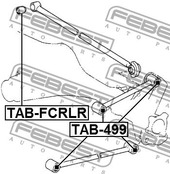 Febest Сайлентблок – цена 594 UAH