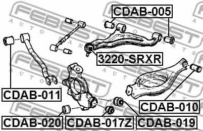 Купить Febest CDAB019 – отличная цена на EXIST.UA!