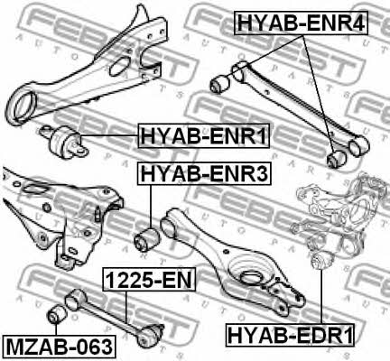 Купить Febest HYABEDR1 – отличная цена на EXIST.UA!