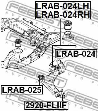 Купить Febest LRAB-024RH по низкой цене в Украине!
