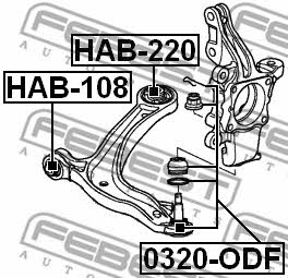 Купить Febest HAB-220 по низкой цене в Украине!