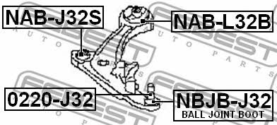 Купити Febest NABL32B – суперціна на EXIST.UA!