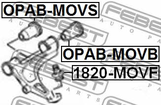 Купить Febest OPAB-MOVB по низкой цене в Украине!