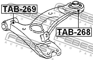 Купить Febest TAB-268 по низкой цене в Украине!