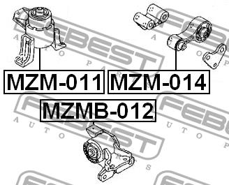Купить Febest MZMB-012 по низкой цене в Украине!