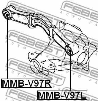 Купить Febest MMBV97L – отличная цена на EXIST.UA!