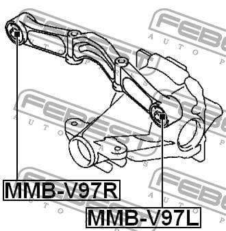 Купить Febest MMB-V97L по низкой цене в Украине!