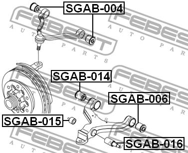 Купить Febest SGAB-016 по низкой цене в Украине!