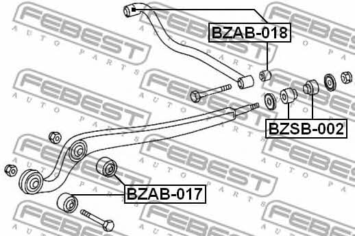 Купить Febest BZAB-018 по низкой цене в Украине!