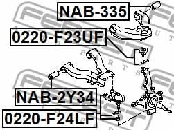 Купить Febest NAB335 – отличная цена на EXIST.UA!
