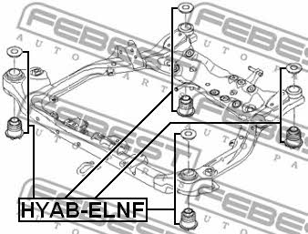 Купить Febest HYABELNF – отличная цена на EXIST.UA!