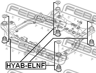 Купить Febest HYAB-ELNF по низкой цене в Украине!