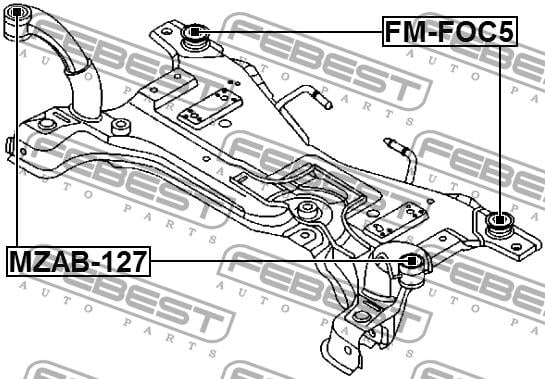 Купить Febest MZAB-127 по низкой цене в Украине!
