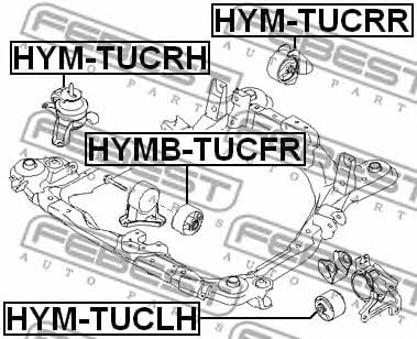 Купити Febest HYMBTUCFR – суперціна на EXIST.UA!