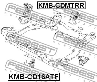 Купити Febest KMB-CD16ATF за низькою ціною в Україні!