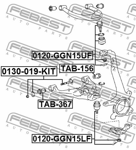 Купить Febest TAB-367 по низкой цене в Украине!